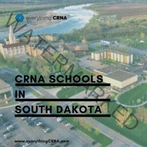 crna schools in south dakota