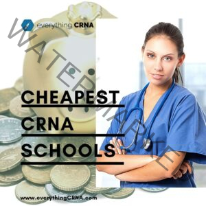 cheapest crna schools