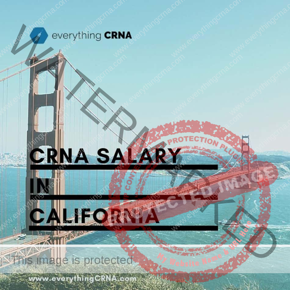 CRNA salary in California