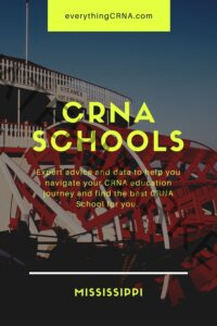 CRNA Schools in Mississippi