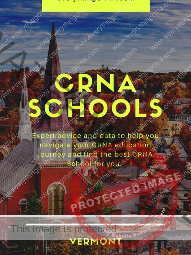 CRNA Schools in Vermont