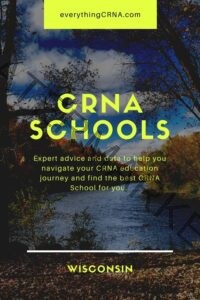 CRNA Schools in Wisconsin